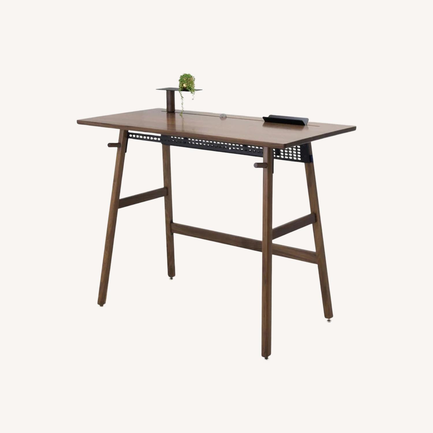Artifox Walnut Desk + Large Stand - image-0