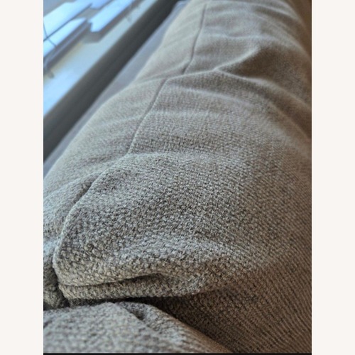 Used Ashley Furniture Carnaby Natural Fabric 2 Piece Sectional for sale on AptDeco