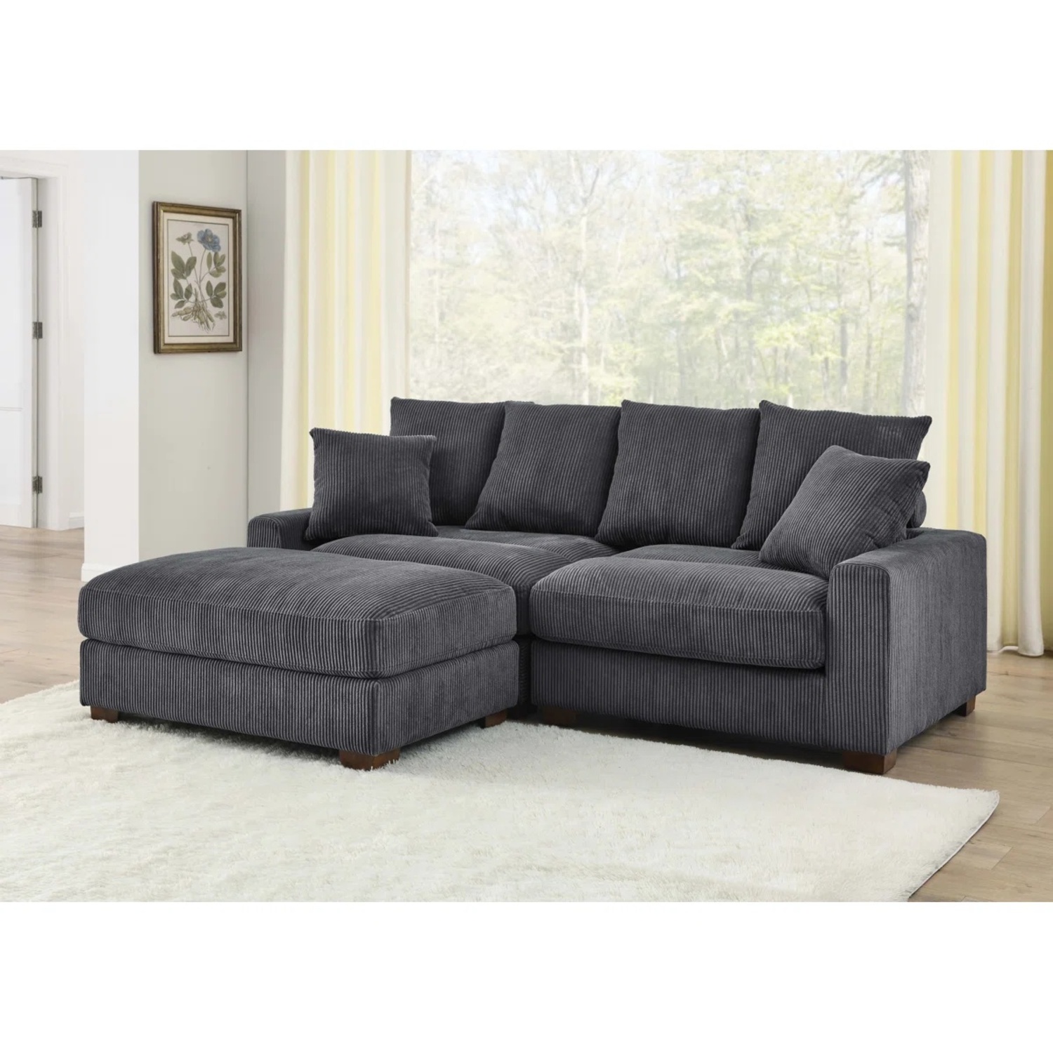 Arzelia 3 Piece Sectional Corduroy  - image-5