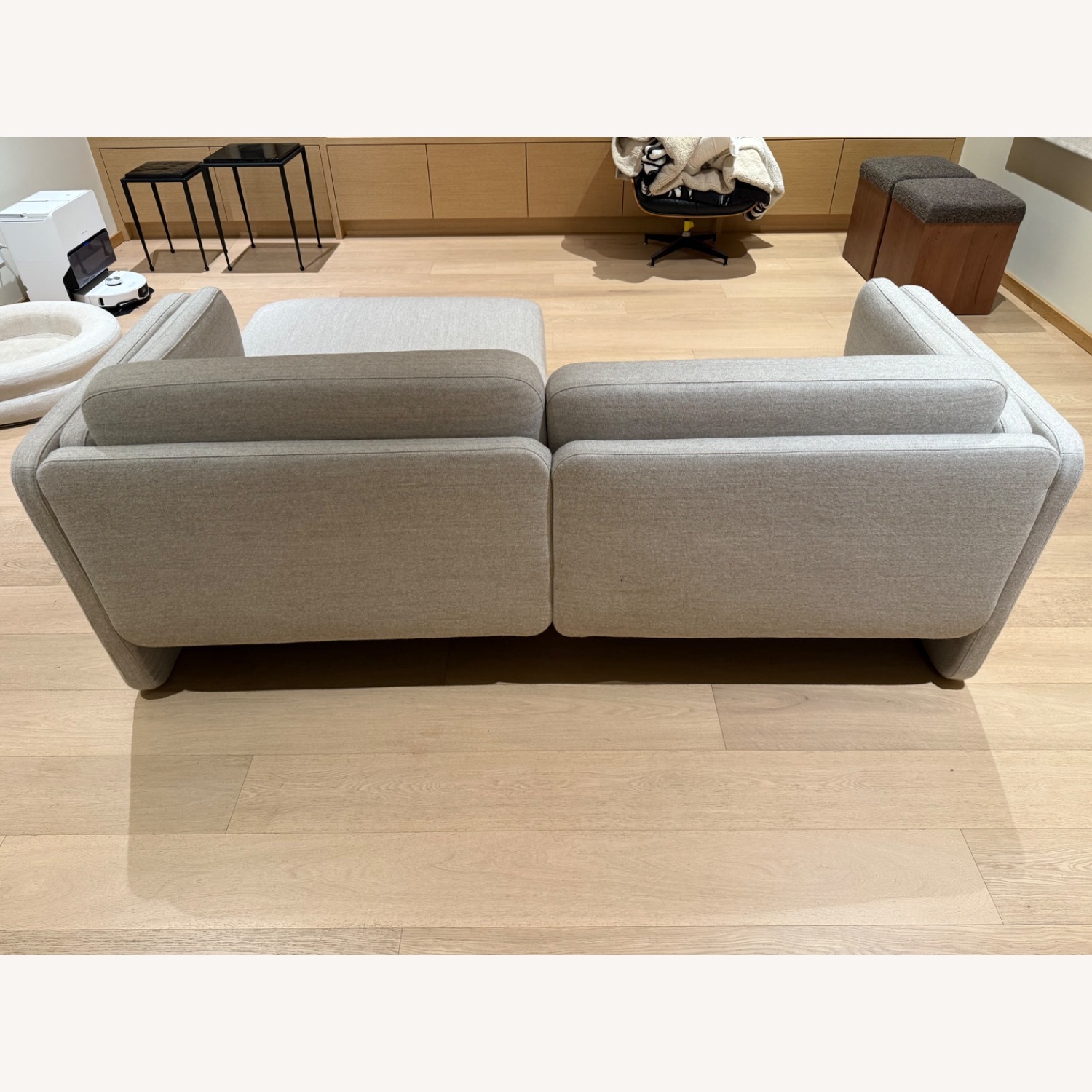 Design Within Reach Pastille Light Gray Chaise Lounge - image-3