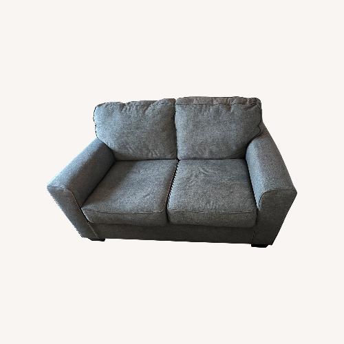 Used Light Gray Loveseat for sale on AptDeco
