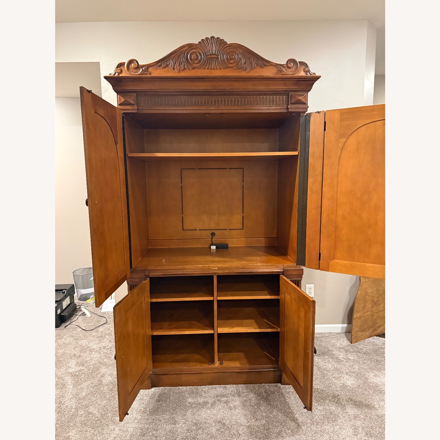 Hooker Furniture Corporation Wood Media Storage - image-2