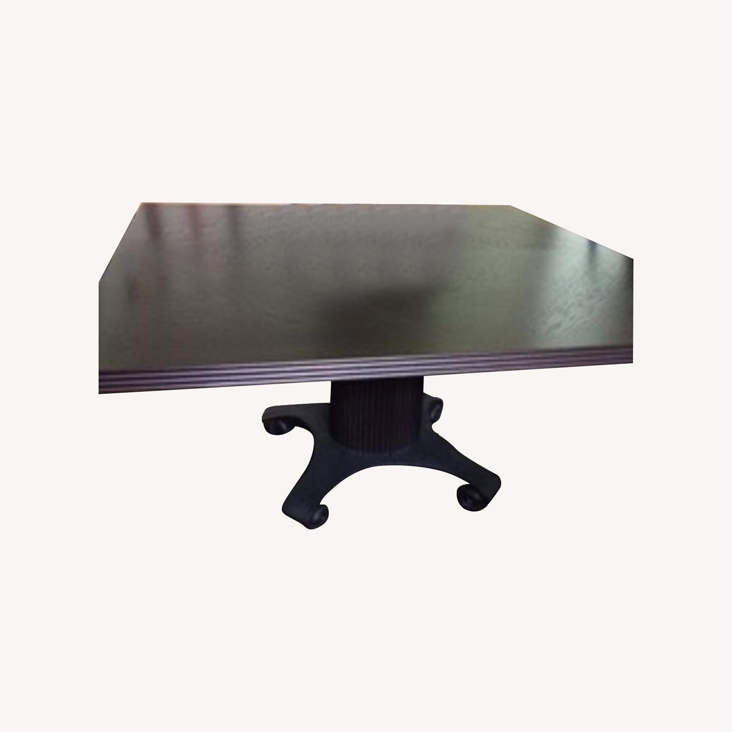 Donghia Walnut & Ebonized Mahogany Dining Table - image-0