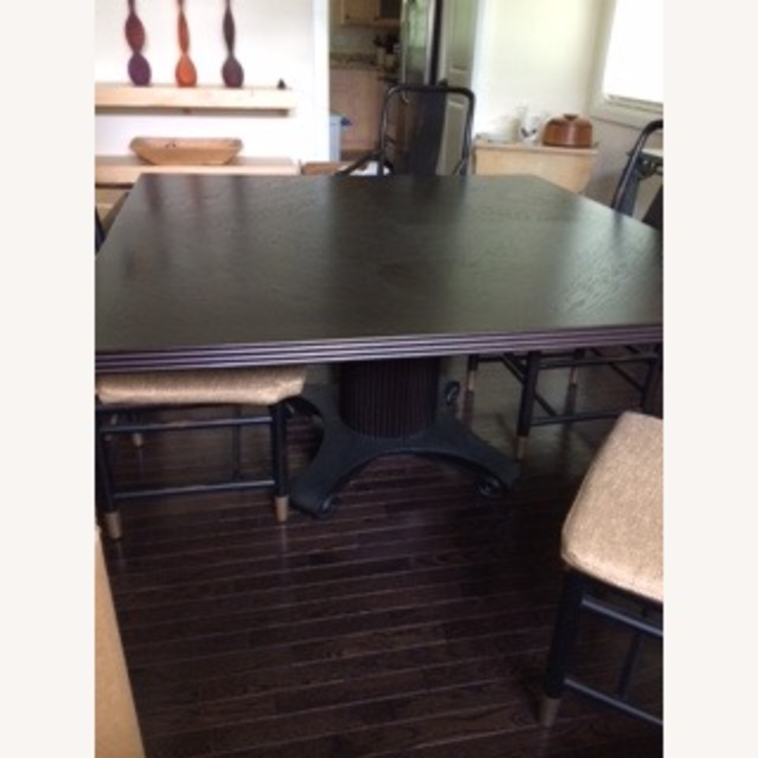Donghia Walnut & Ebonized Mahogany Dining Table - image-2