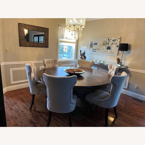 Used Vintage/Antique Dark Brown Dining Table for sale on AptDeco