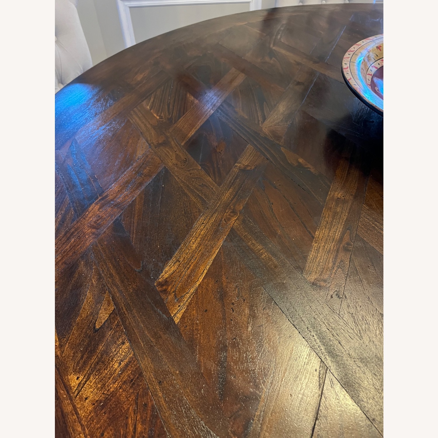 Vintage/Antique Dark Brown Dining Table - image-6