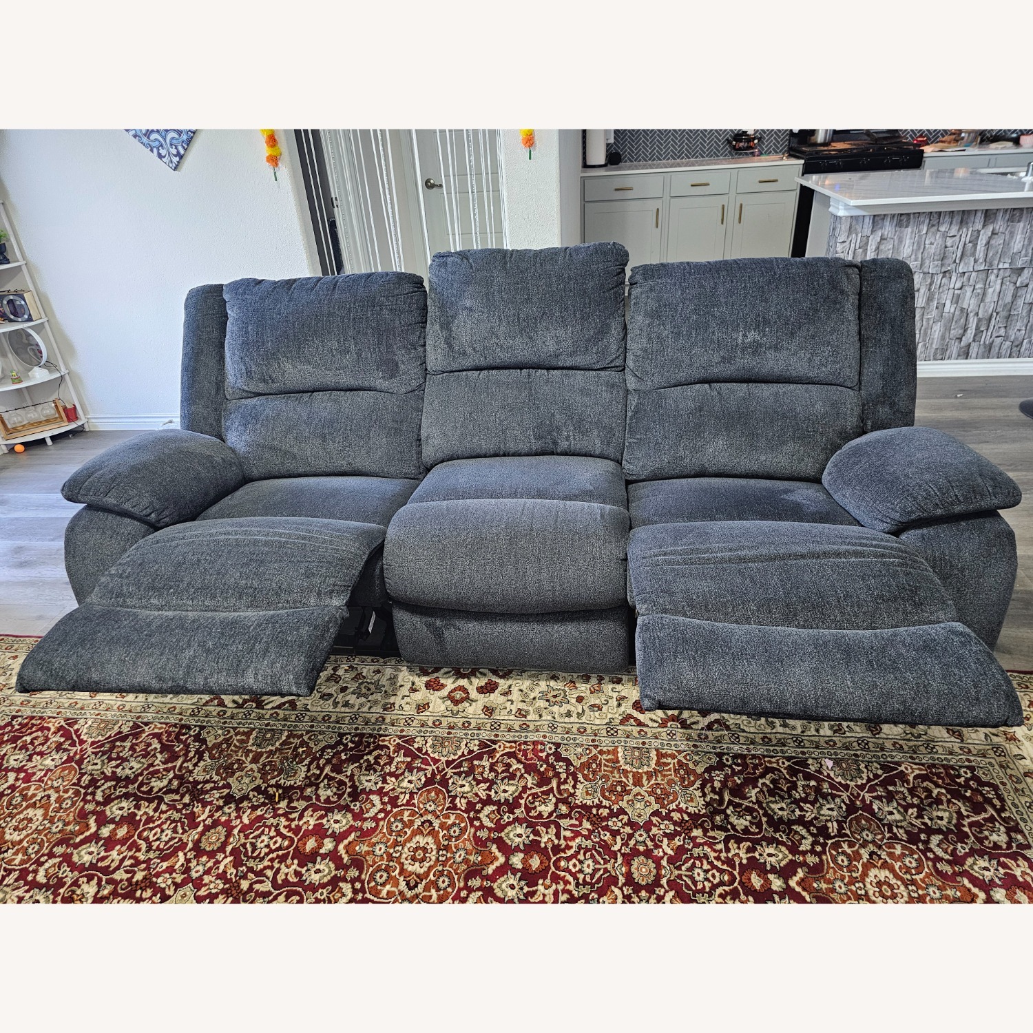 Ashley Recliner 5 Seater Sofa - image-6