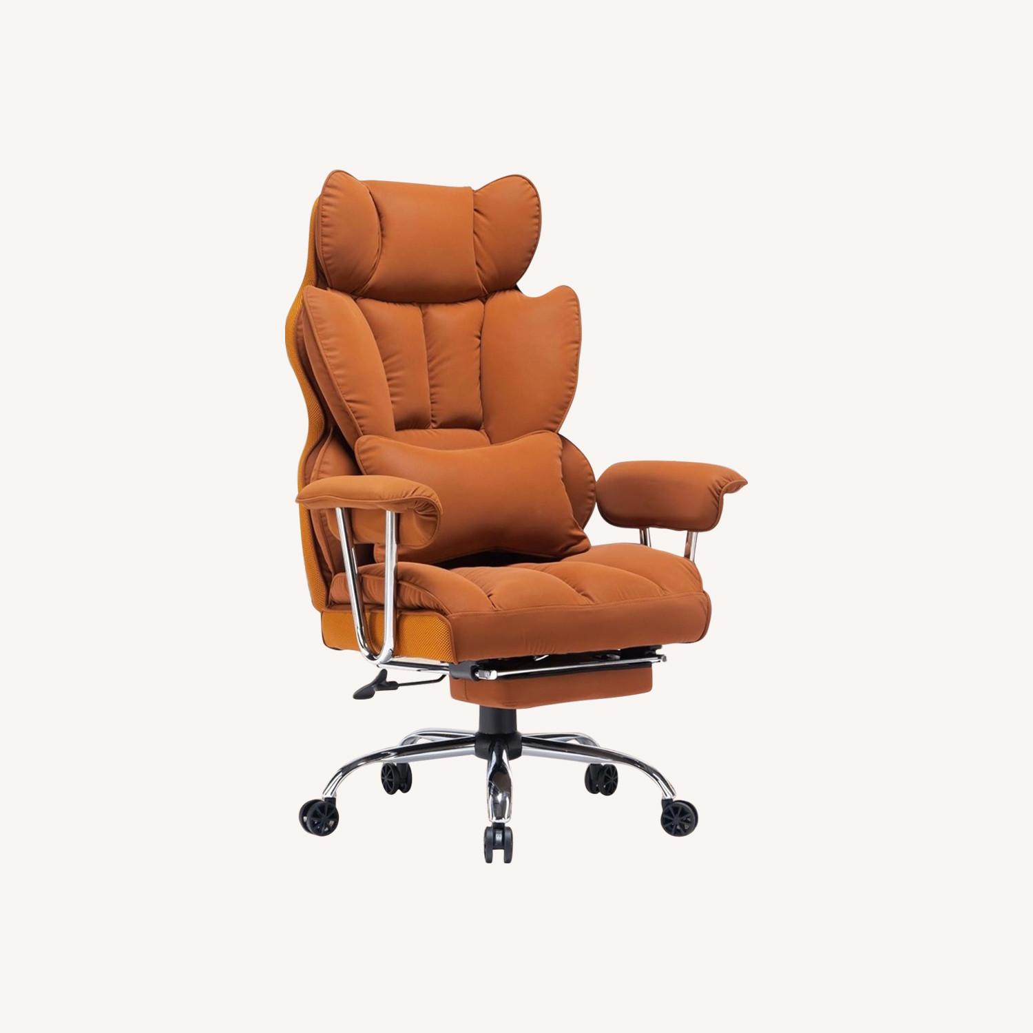 Efomao Orange Office Chair - image-0