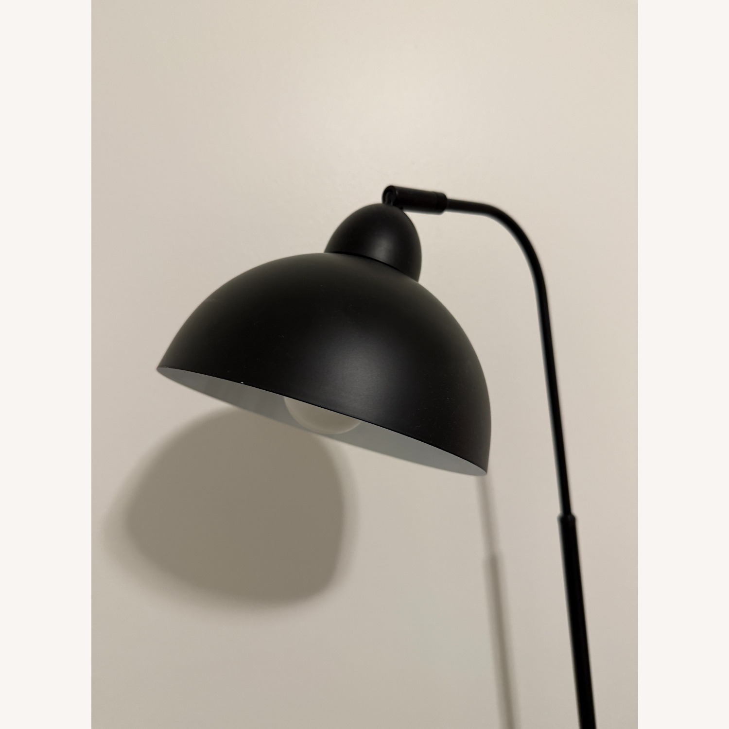 Black Metal Floor Lamp - image-4