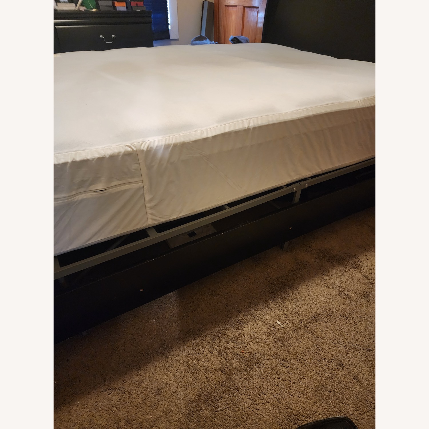 Ashley Furniture White Queen Bed - image-3