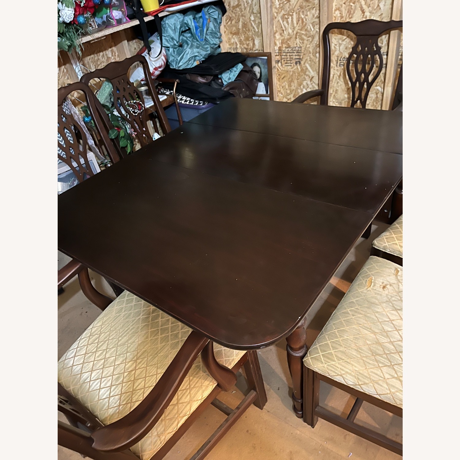 Vintage/Antique Finds Dark Brown Dining Set - image-2