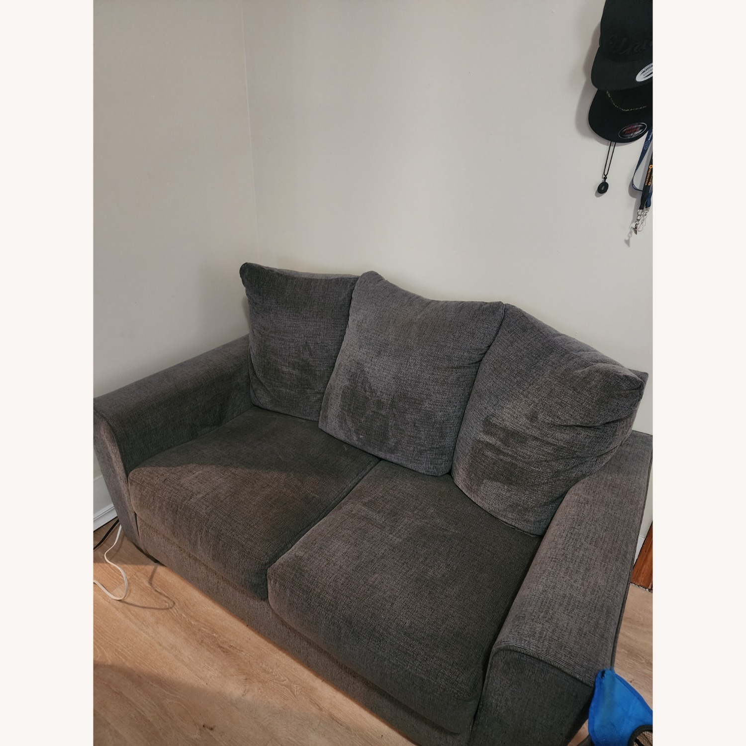 Ashley Furniture Light Gray 2 Seater Sofa - image-2