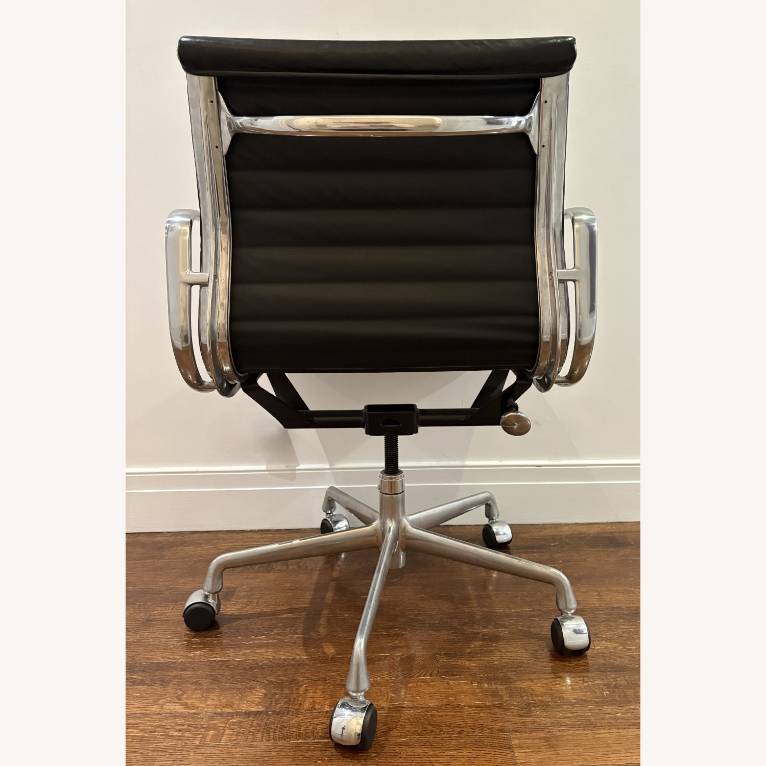 Herman Miller Eames Black Leather Office Chair - image-2