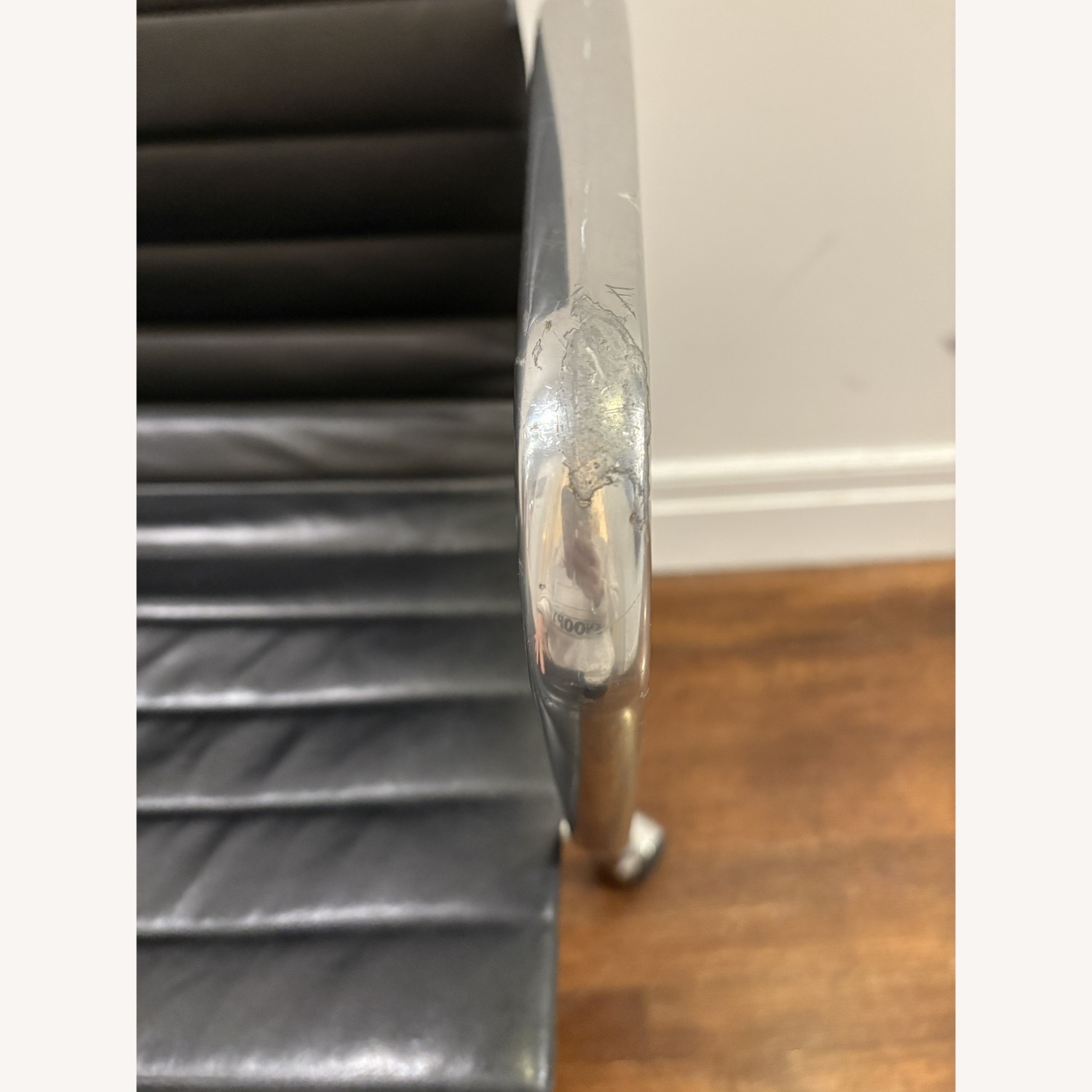 Herman Miller Eames Black Leather Office Chair - image-4