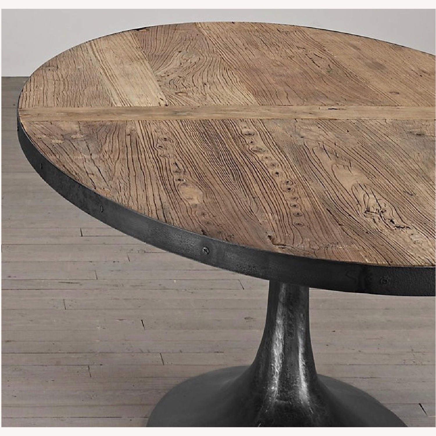 Restoration Hardware Aero Natural Wood Dining Table - image-9