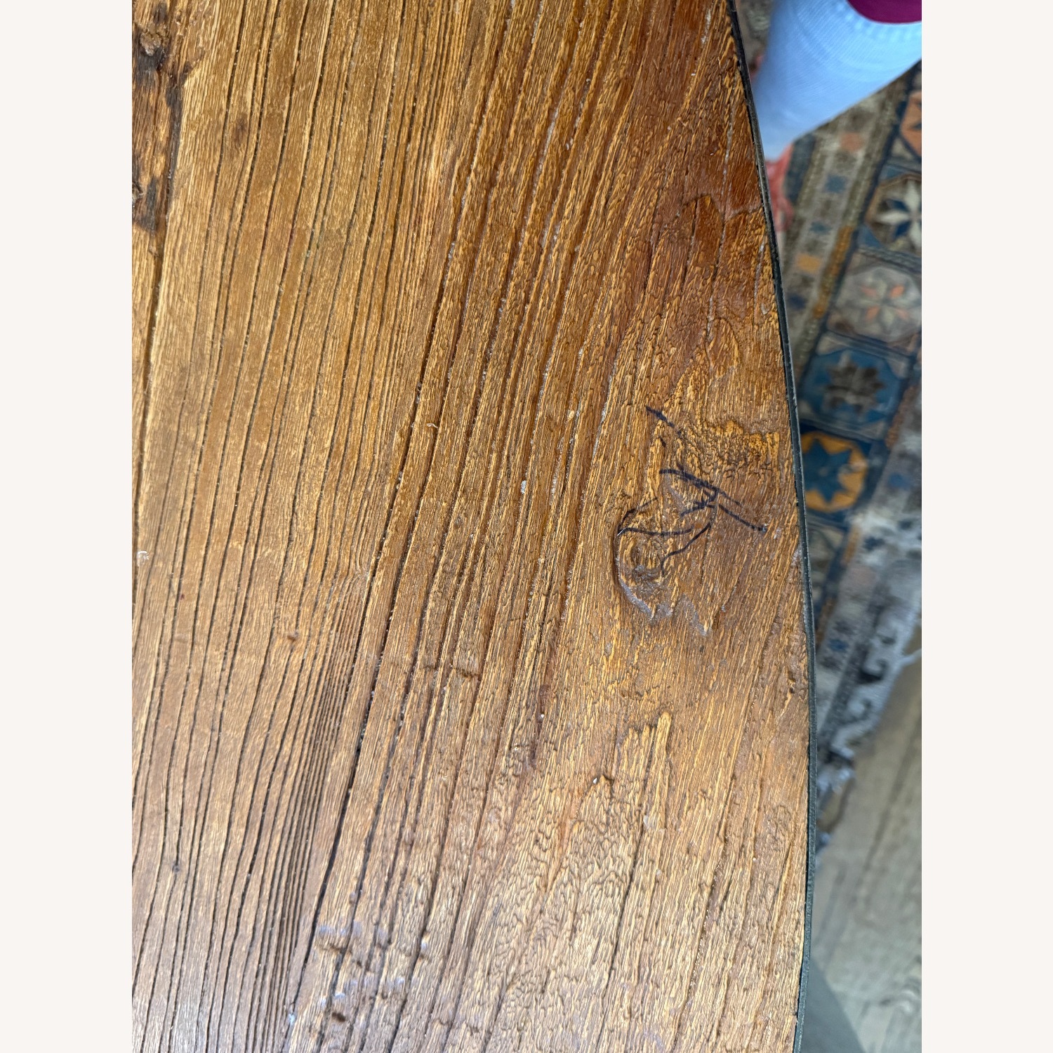 Restoration Hardware Aero Natural Wood Dining Table - image-7