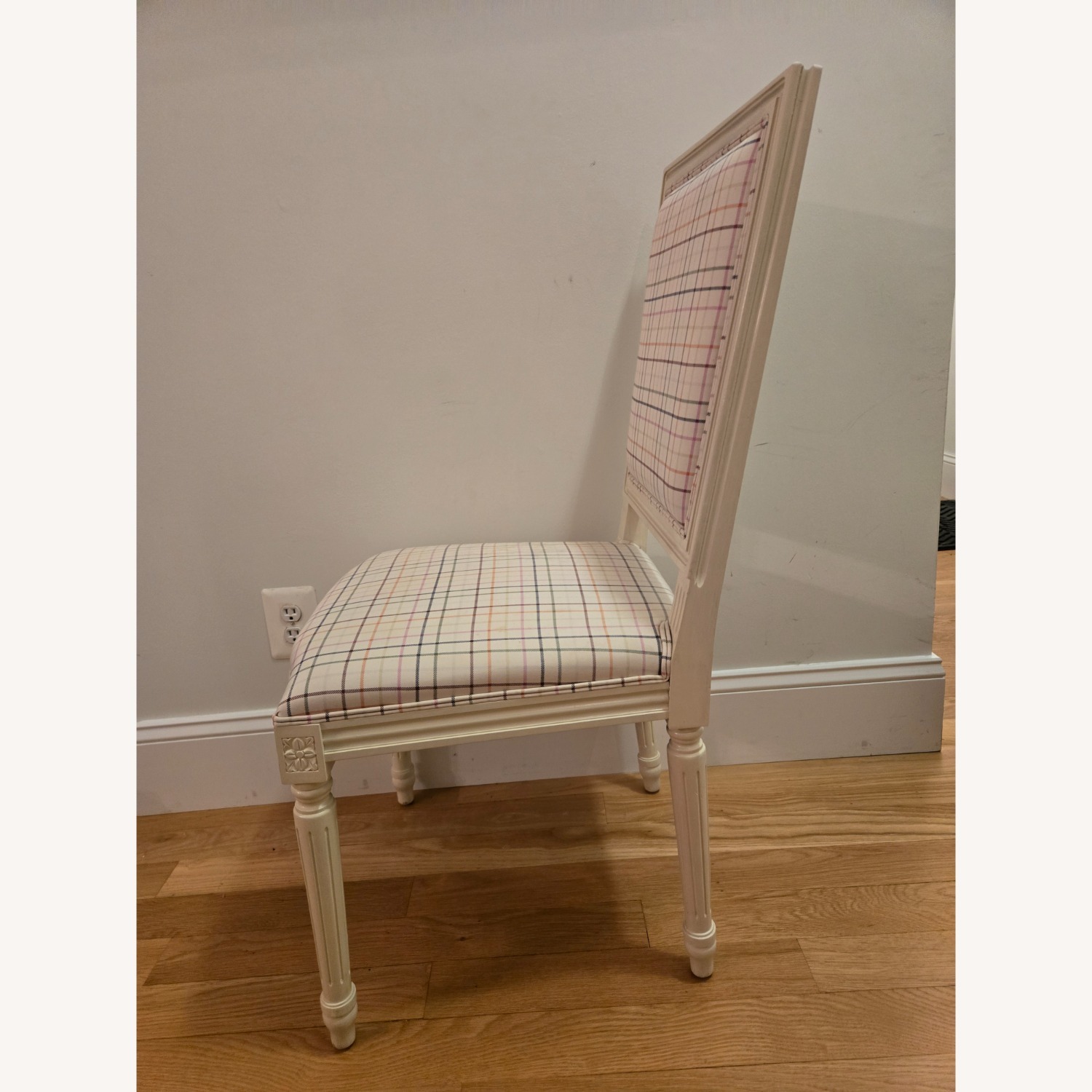 Coach Tattersall Fabric Dining Chairs - image-2