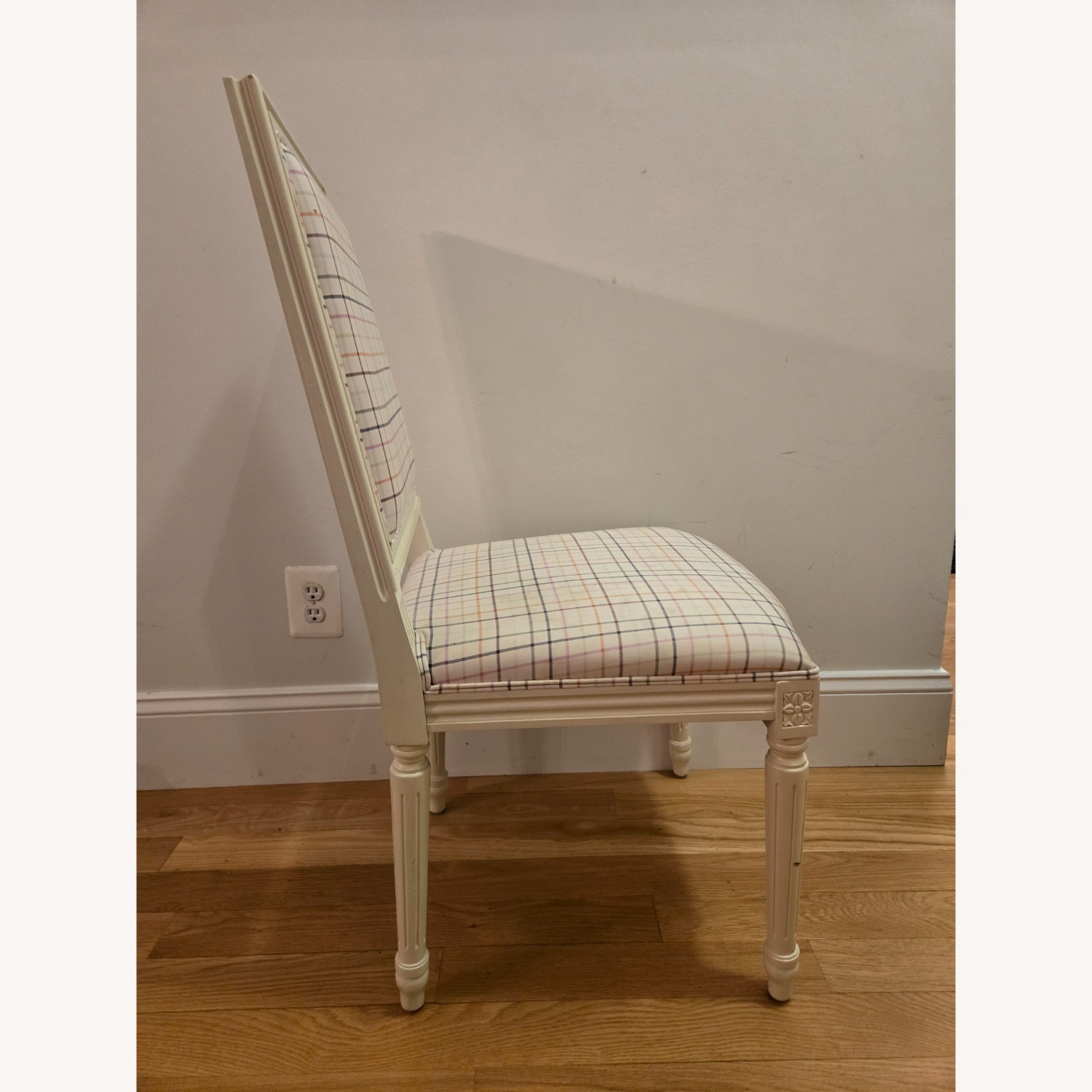 Coach Tattersall Fabric Dining Chairs - image-3