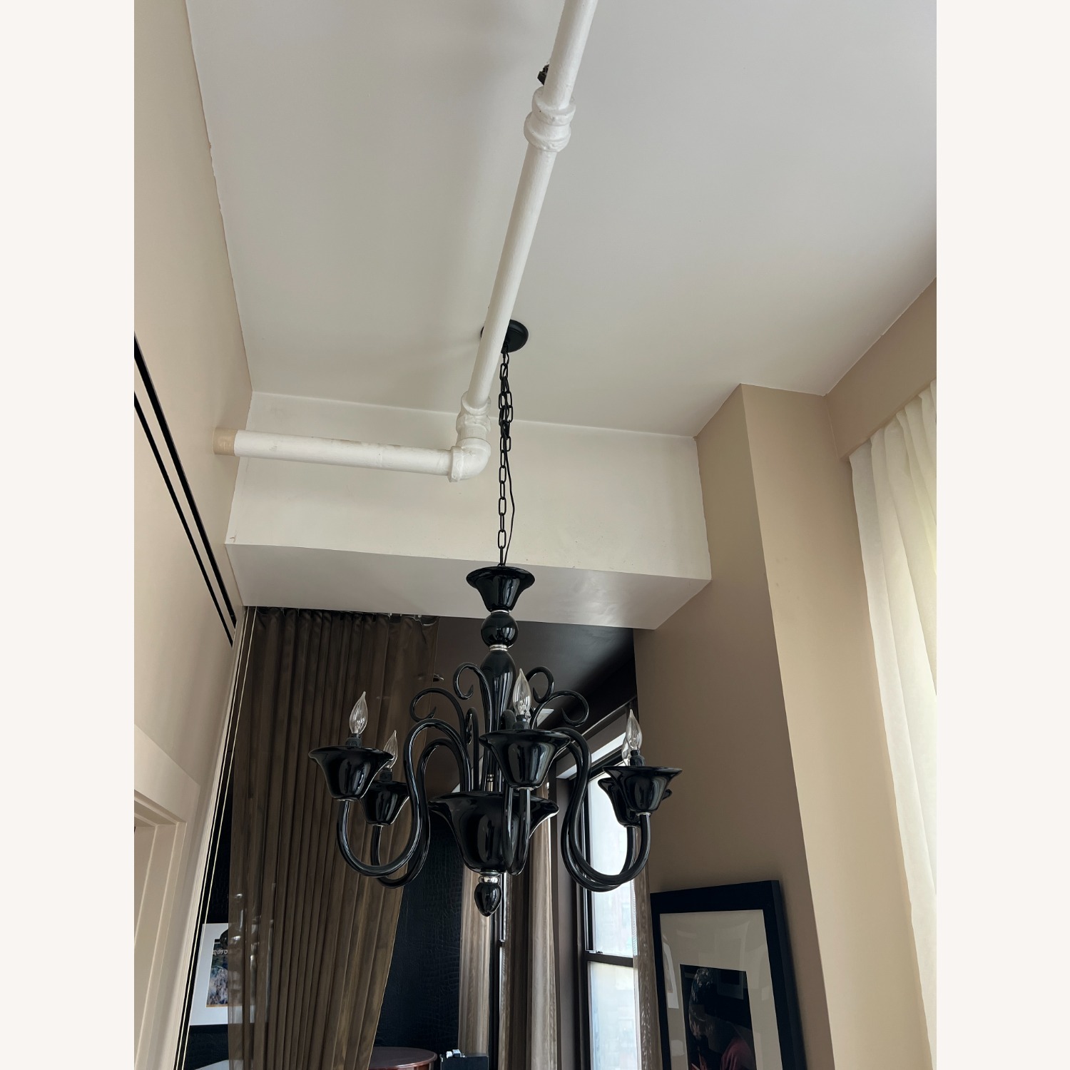 Custom Black Ceiling Light - image-2