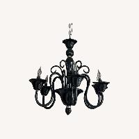 Custom Black Ceiling Light