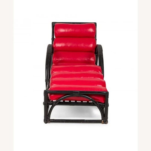 Used MCM Vintage Rattan Chaise Lounge for sale on AptDeco