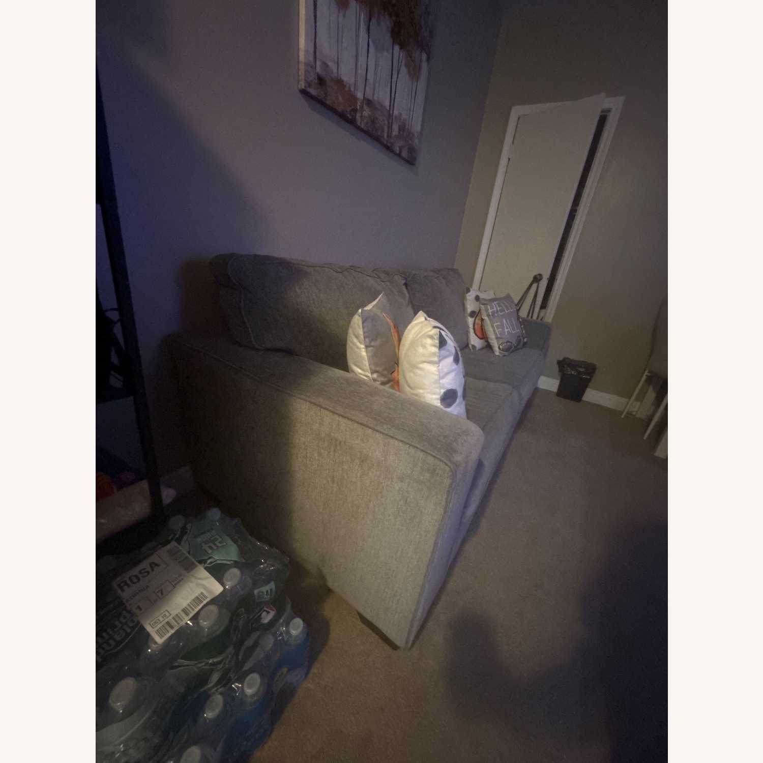 Light Gray Sleeper Sofa - image-2