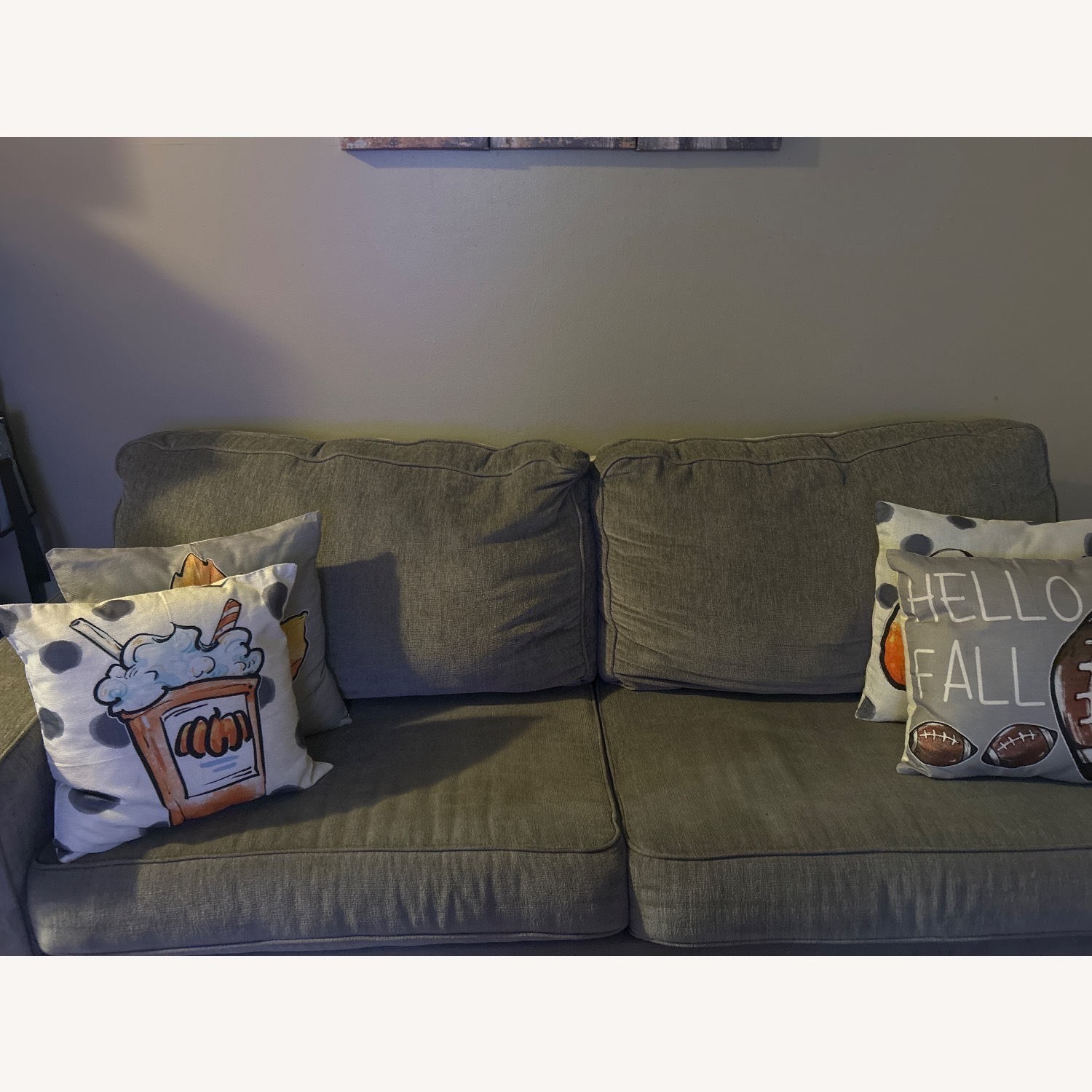 Light Gray Sleeper Sofa - image-3