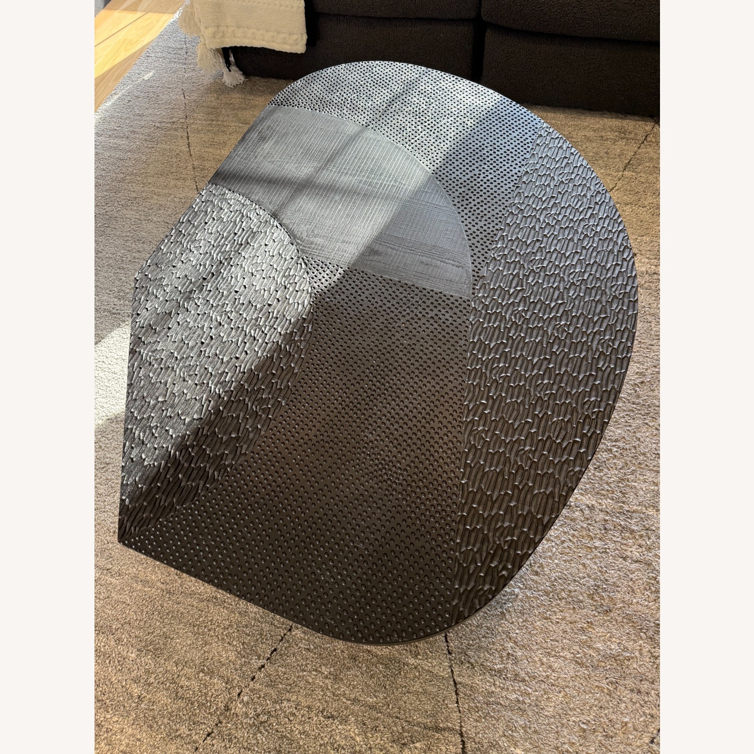 Arteriors Home Black Wood Coffee Table - image-4