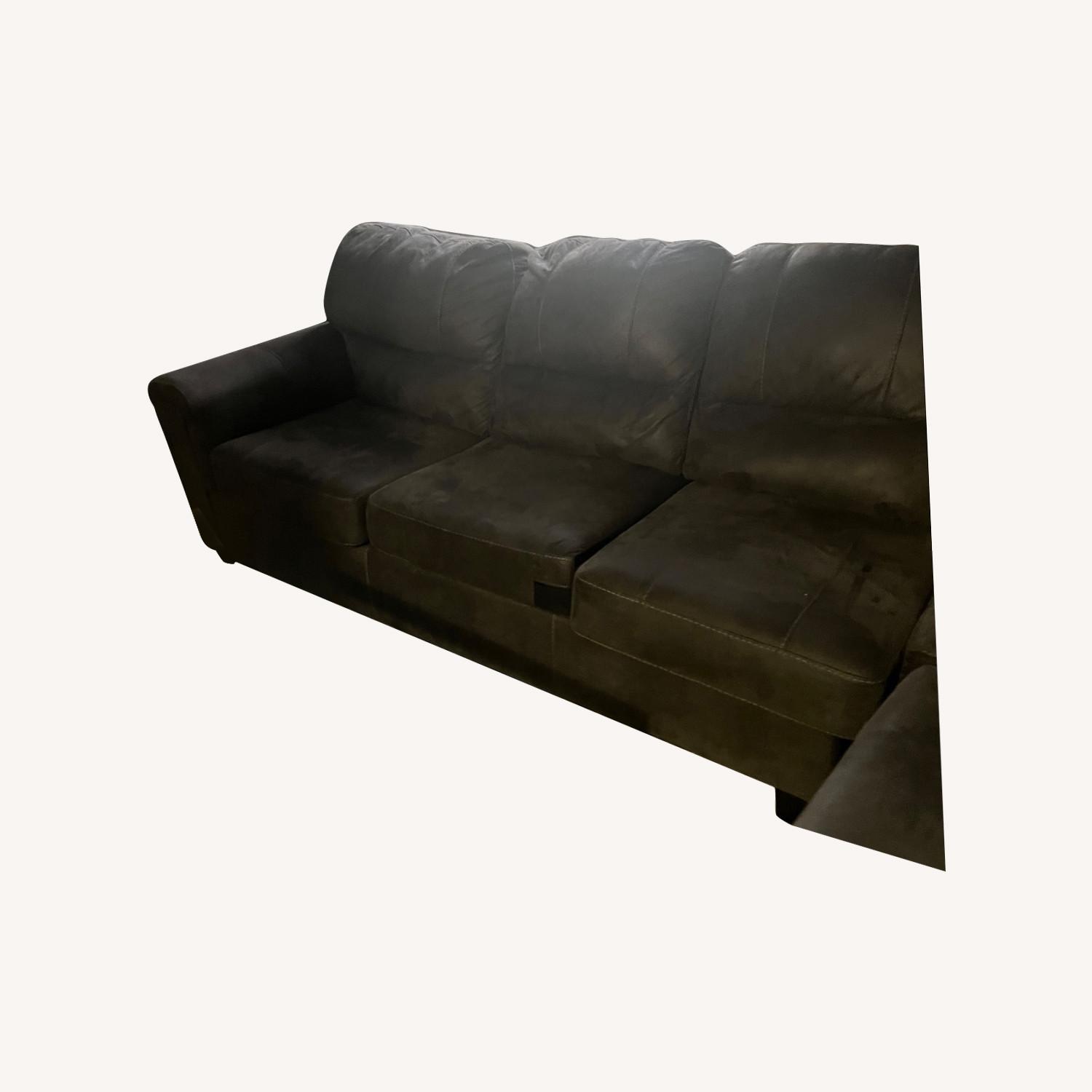 Dark Gray 3+ Seater Sofa - image-0