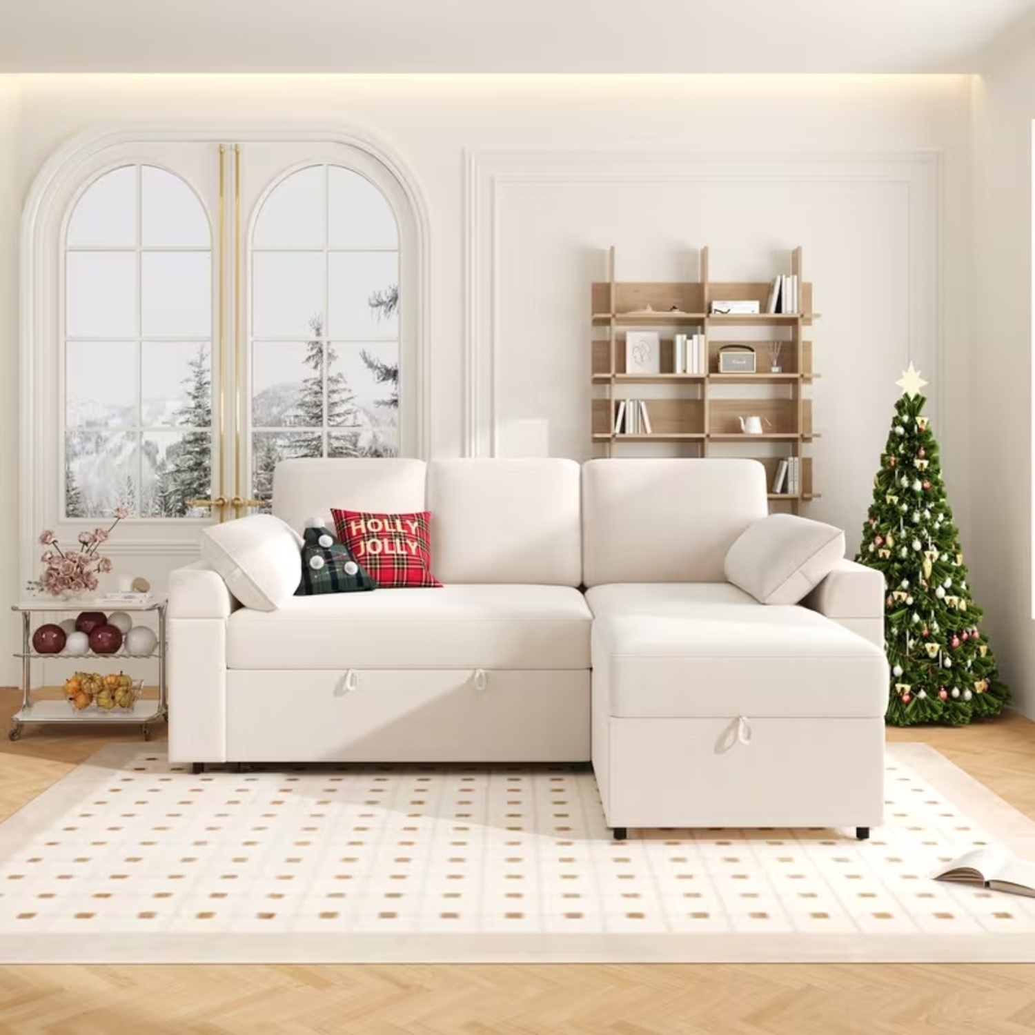 3-set Reversible Section Sofa-Bed  - image-5