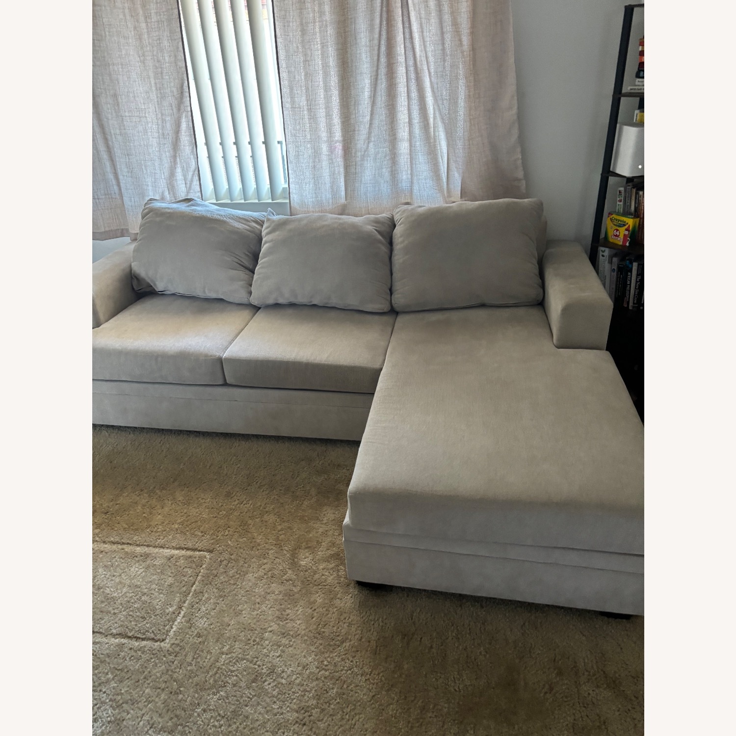 Living Spaces Bonaterra Chaise Lounge - image-1