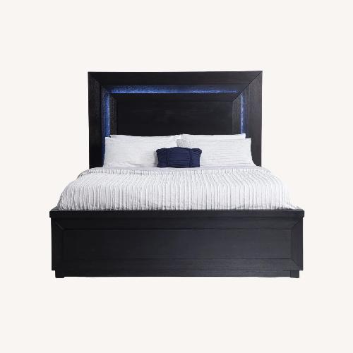 Used Cosmopolitan Queen Black Storage Bed for sale on AptDeco