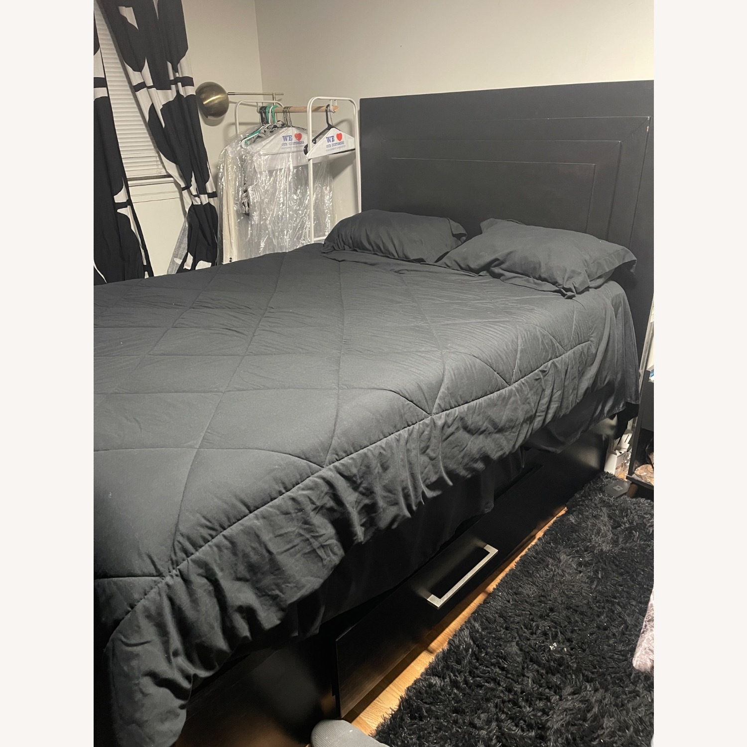 Cosmopolitan Queen Black Storage Bed - image-3