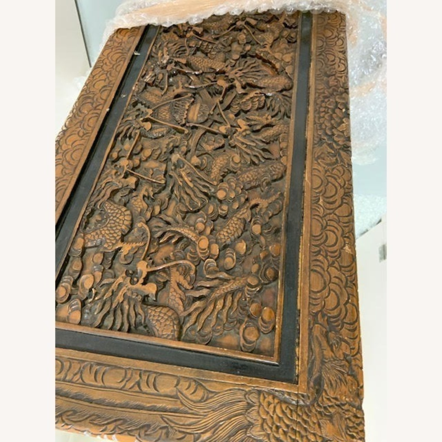 Vintage/Antique Finds Natural Wood Chest - image-2