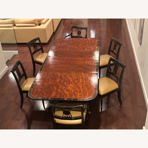 Used Vintage Union-National Hand-Painted Dining Set for sale on AptDeco