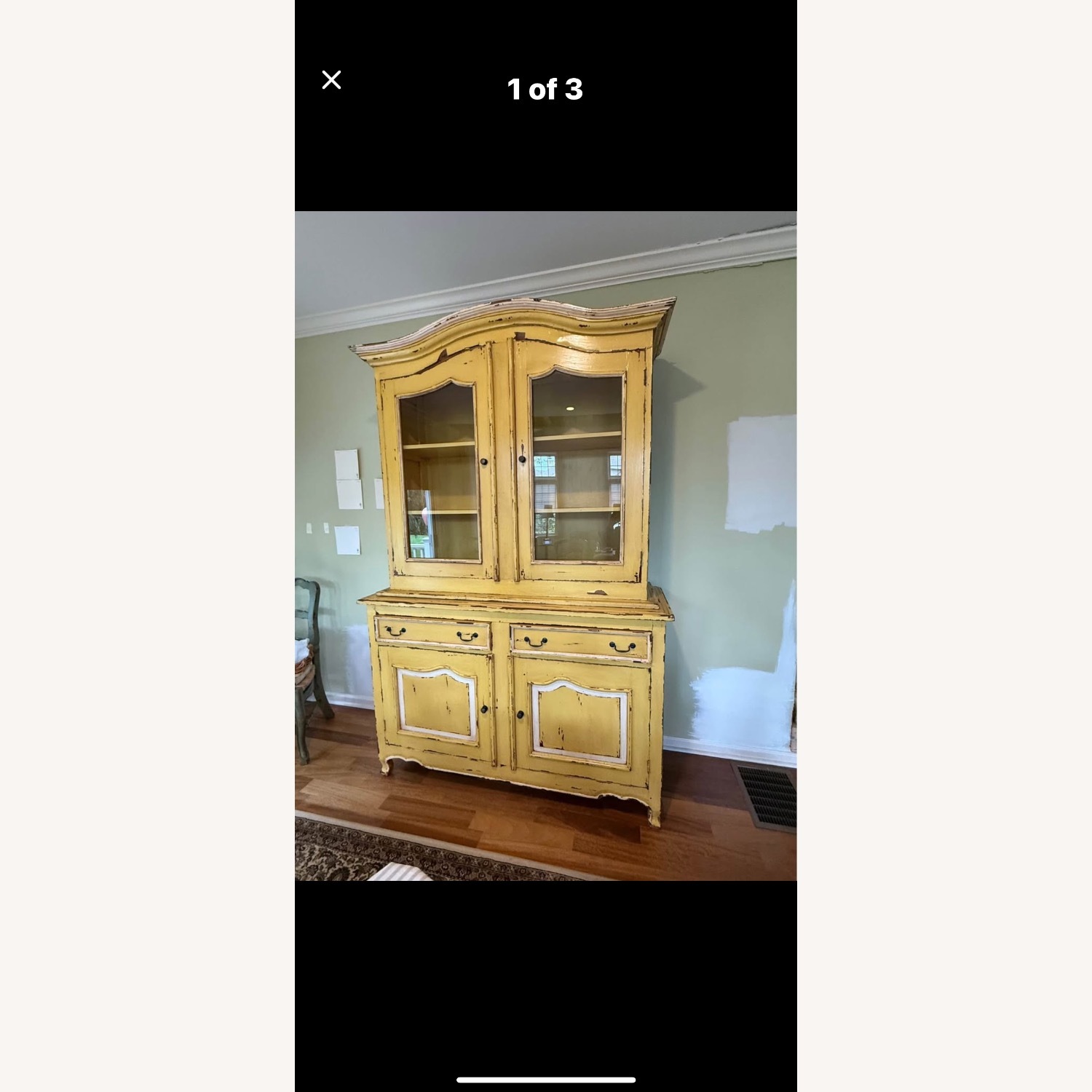 Distress Finish Hutch - image-1