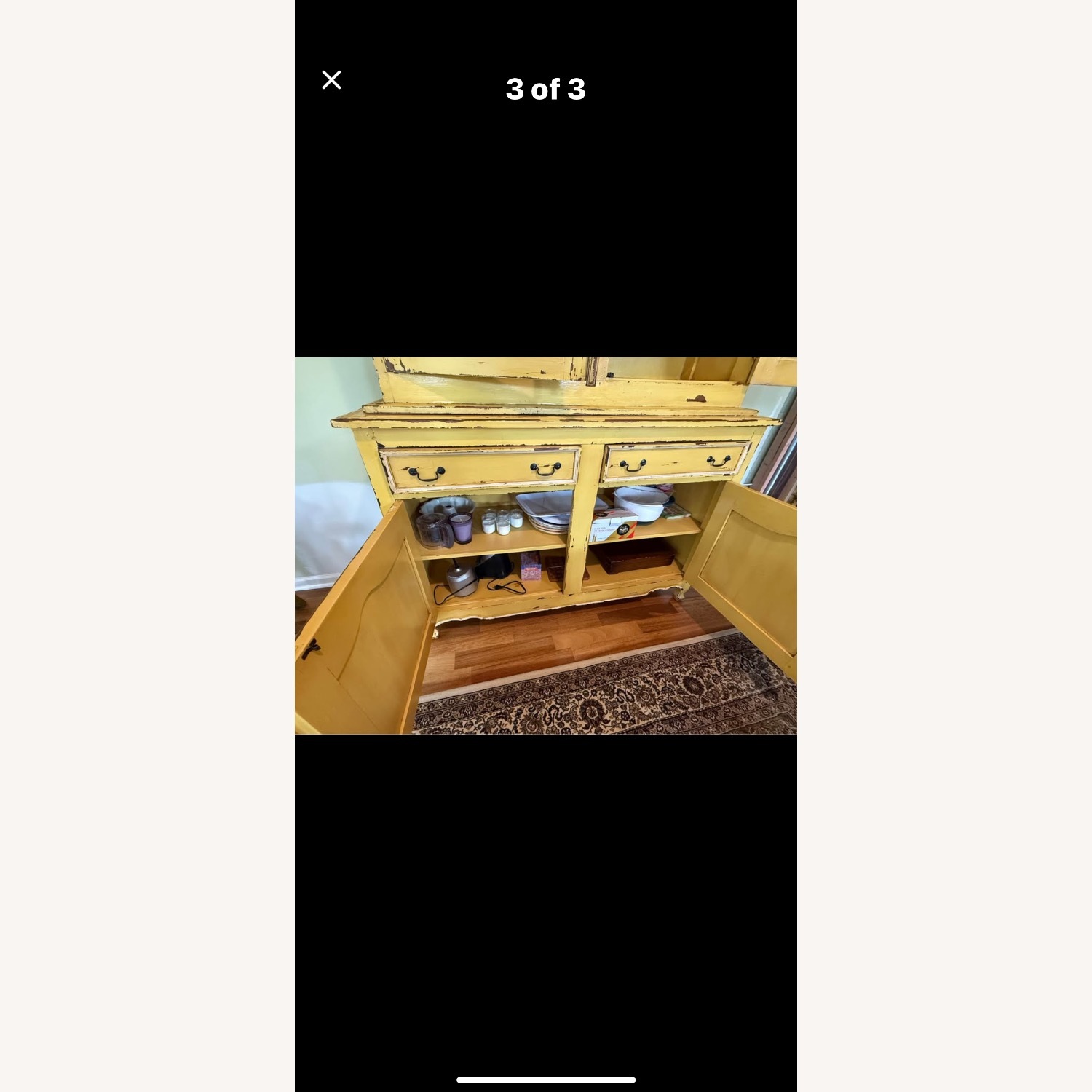 Distress Finish Hutch - image-3