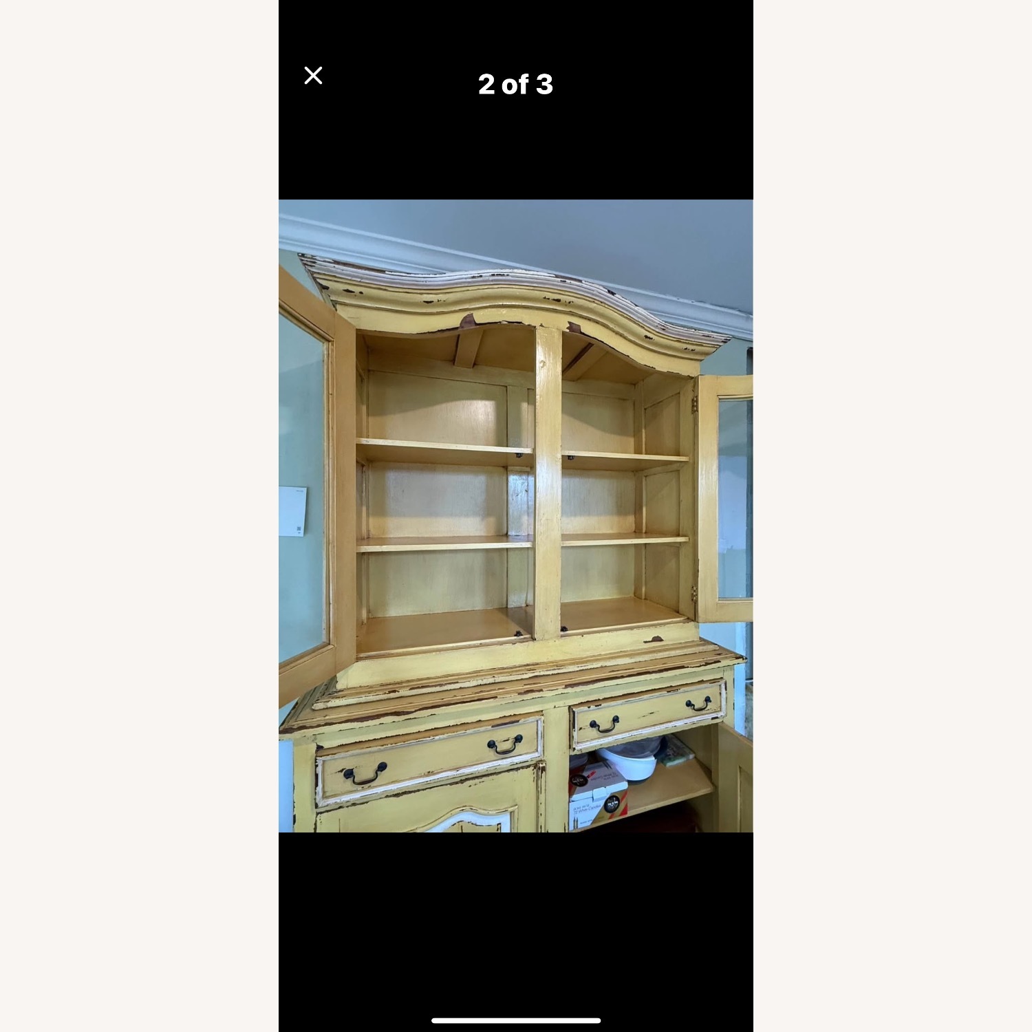 Distress Finish Hutch - image-2