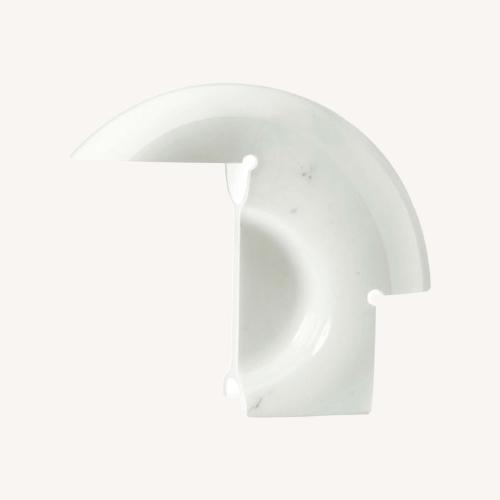 Used Flos Biagio White Marble Table Lamp for sale on AptDeco