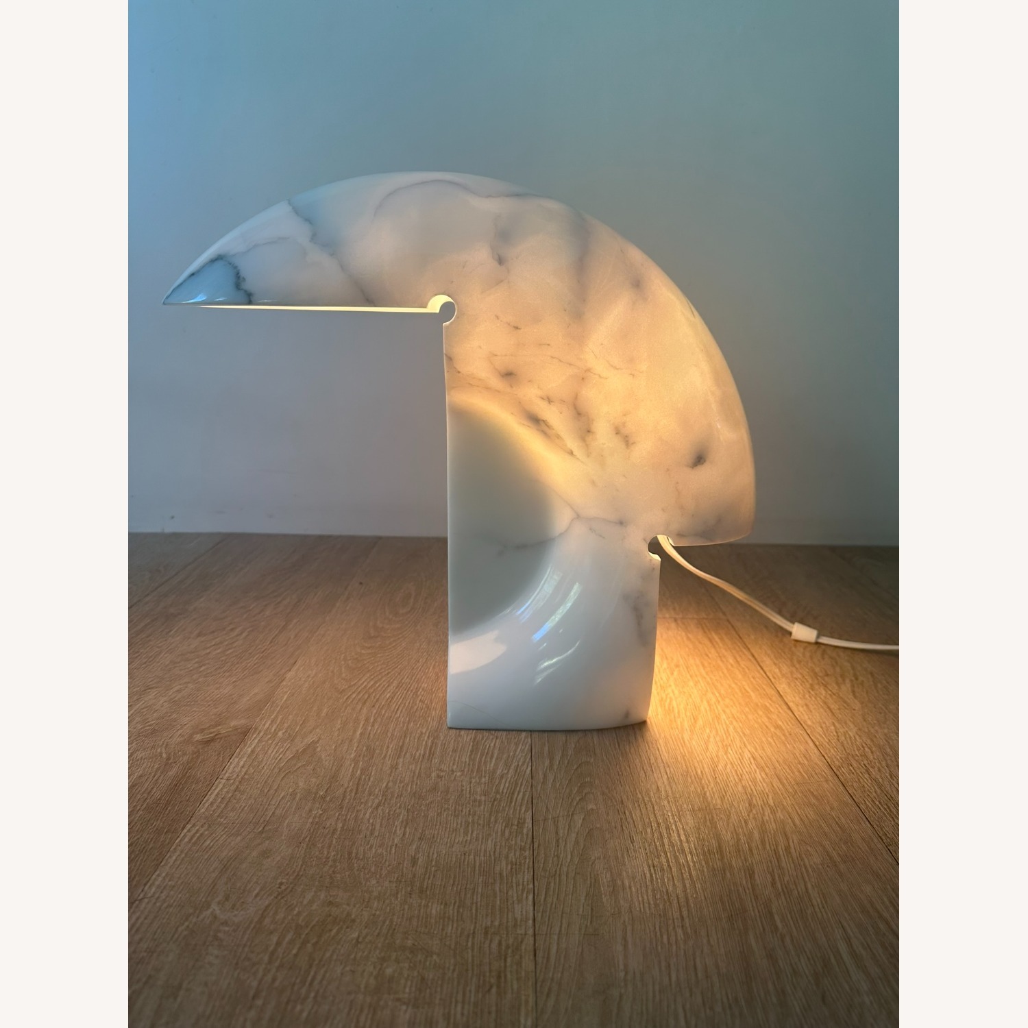 Flos Biagio White Marble Table Lamp - image-2