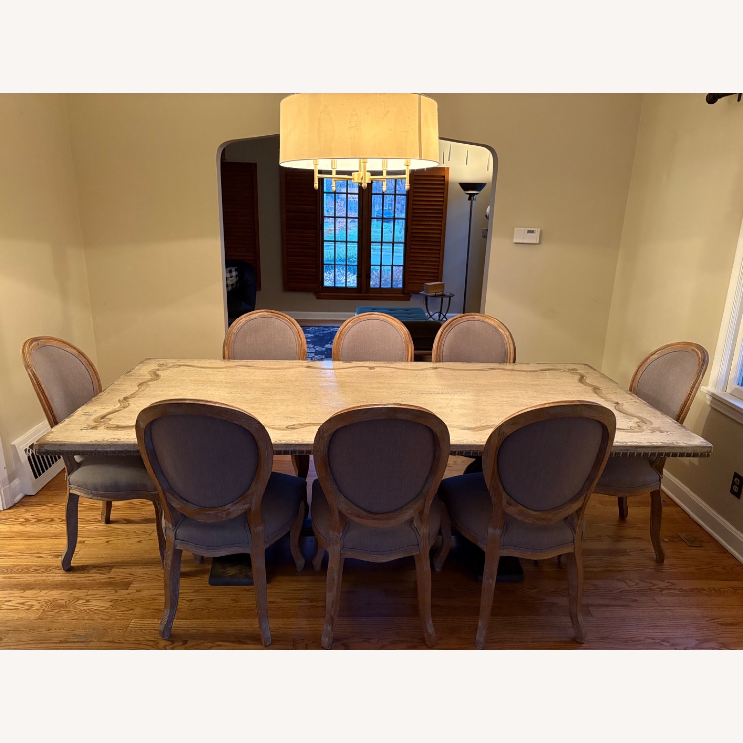 Arhaus Bell’Arte Dining Table and Chair Set - image-5