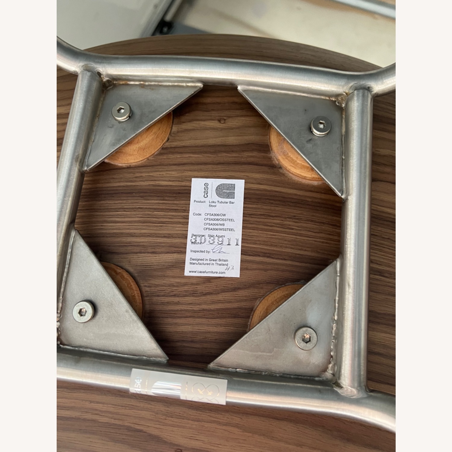 Design Within Reach Loku Dark Brown Stools - image-8