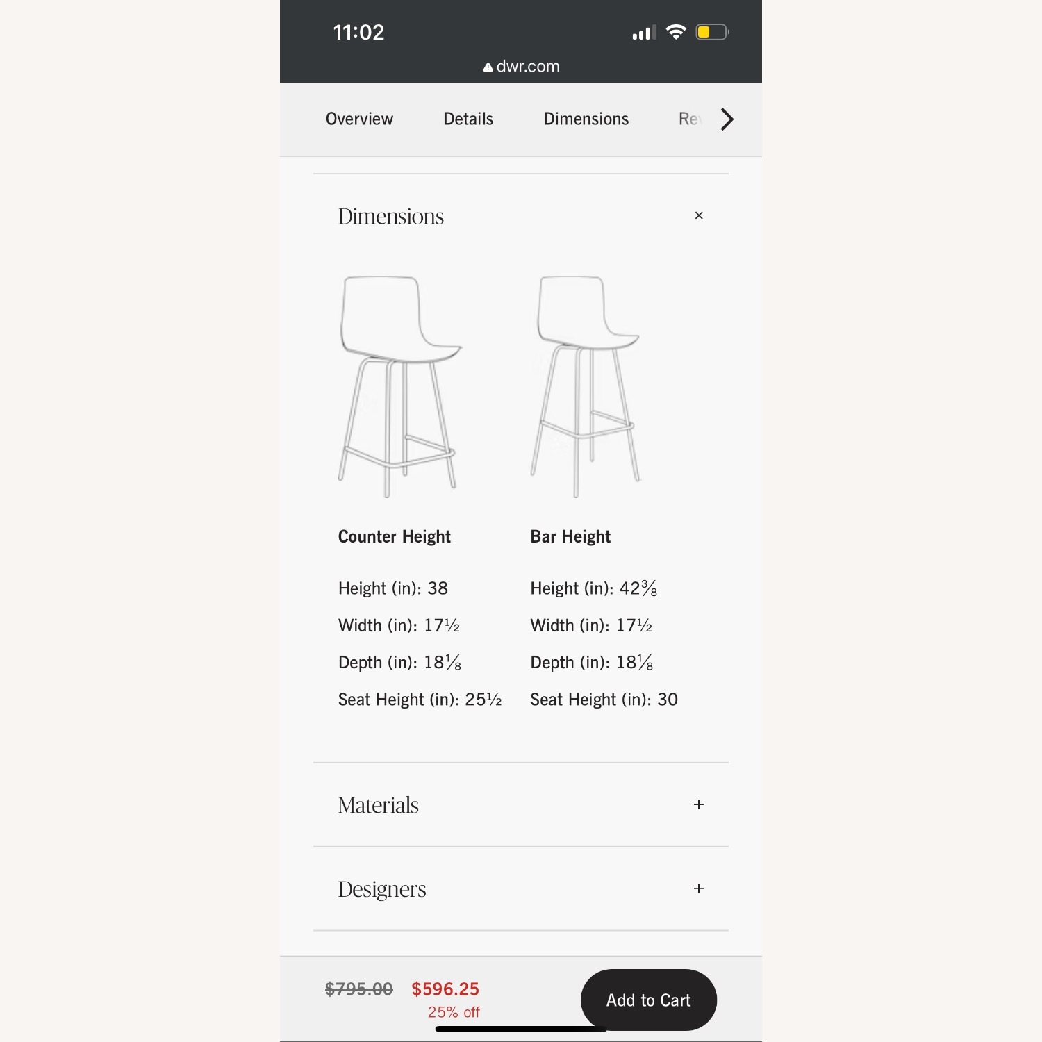 Design Within Reach Loku Dark Brown Stools - image-5