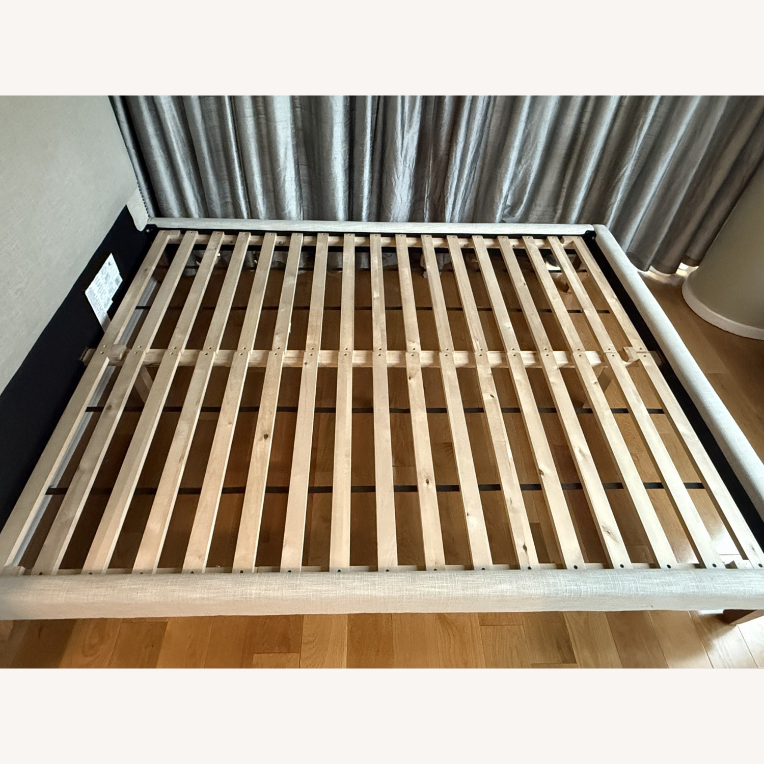 West Elm Upholstered Queen Size Bed - image-3