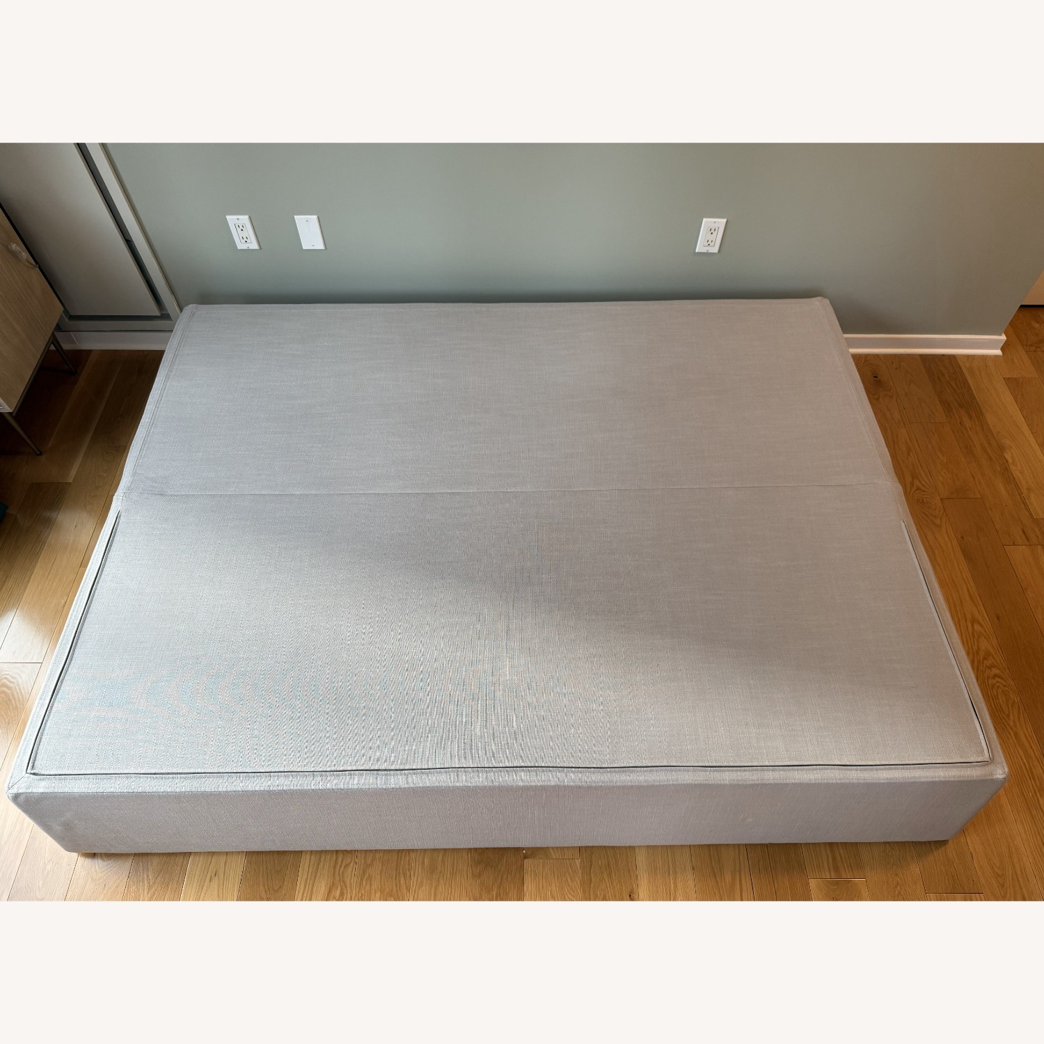 Blu Dot Light Gray Fabric Sleeper Sofa - image-7