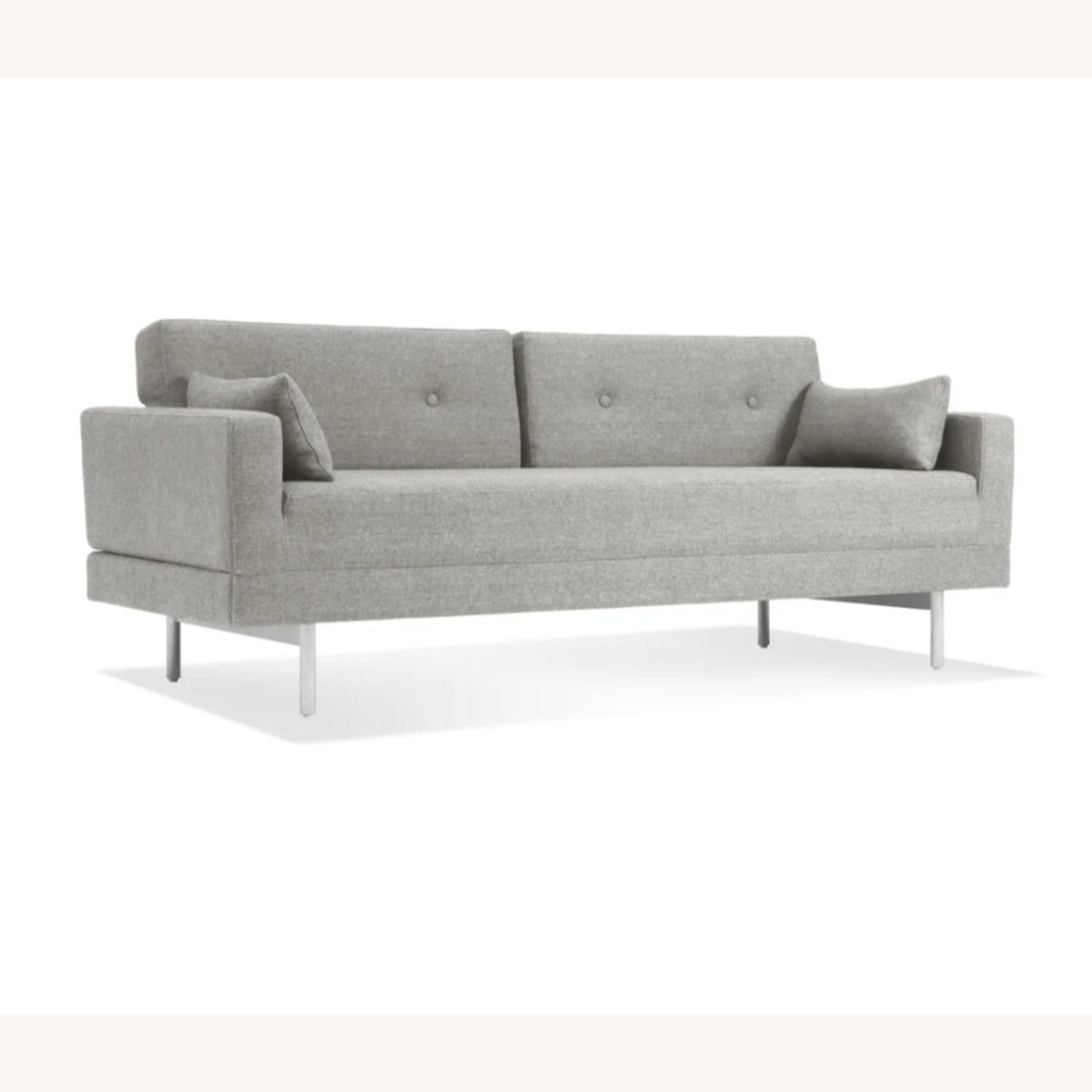 Blu Dot Light Gray Fabric Sleeper Sofa - image-2