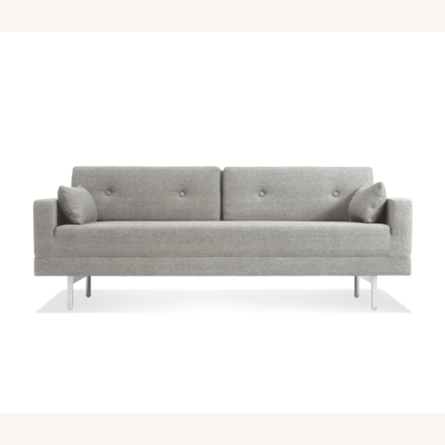Blu Dot Light Gray Fabric Sleeper Sofa - image-1
