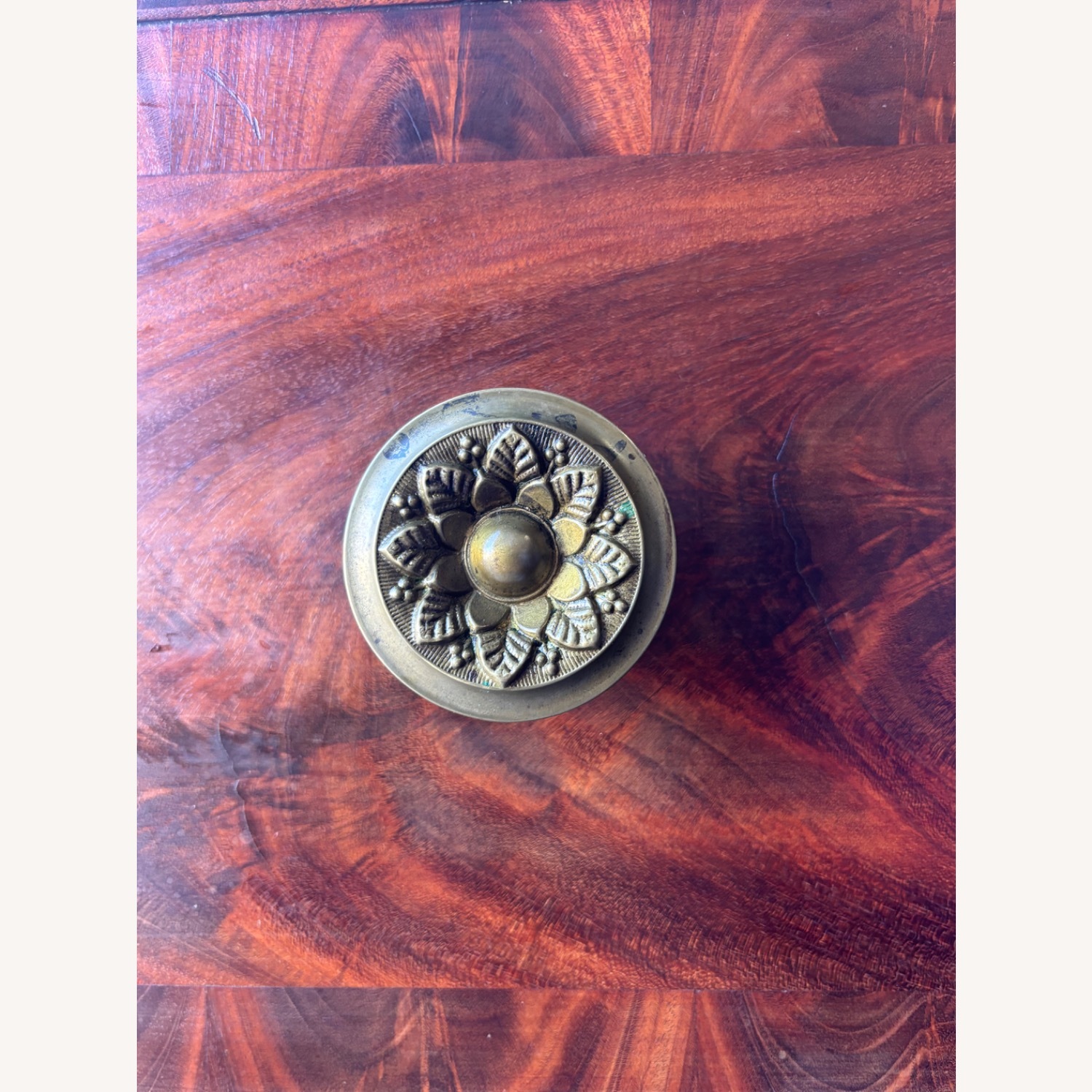 Vintage/Antique Finds Dark Brown Wood Chest - image-5
