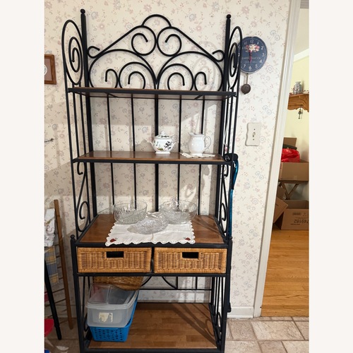 Used Black Wrought Iron Décor for sale on AptDeco