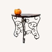 Kirkland's Dark Brown Side Table